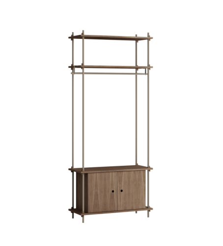 Regał modułowy Shelving S.200.1.G Moebe różne warianty