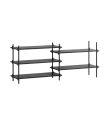 Regał modułowy Shelving S.65.2.A Moebe różne warianty 