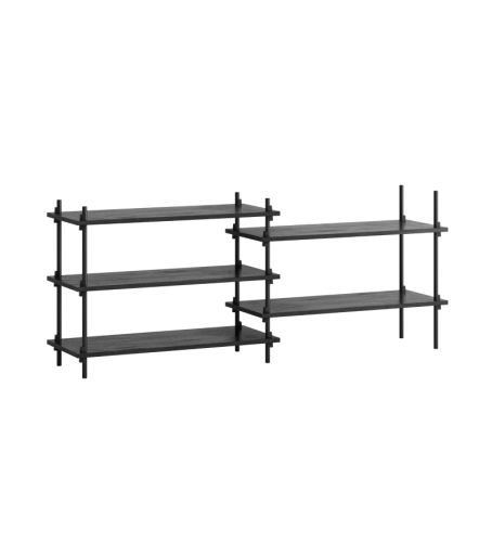 Regał modułowy Shelving S.65.2.A Moebe różne warianty 