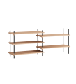 Regał modułowy Shelving S.65.2.A Moebe różne warianty 