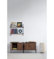 Regał modułowy Shelving s.65.2.D Moebe różne warianty