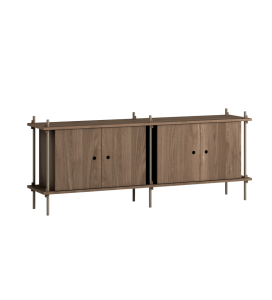 Regał modułowy Shelving s.65.2.D Moebe różne warianty