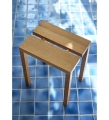 Stołek Peg Stool MOEBE - naturalny dąb