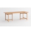 Stół prostokątny jadalniany Moebe - 220cm x 90cm, dębowy