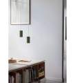 Wisząca lampa z aluminium Tube Pendant Small MOEBE różne warianty