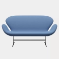 Sofa Swan Capture Instant Blue Fritz Hansen