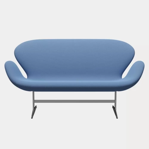 Sofa Swan Capture Instant Blue Fritz Hansen