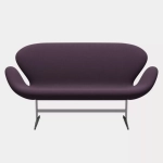 Sofa Swan Capture Dark Purple 7001 Fritz Hansen