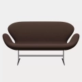 Sofa Swan Capture Chocolate Brown Fritz Hansen