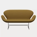 Sofa Swan Capture Dark Mustard 6401 Fritz Hansen
