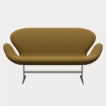 Sofa Swan Capture Dark Mustard 6401 Fritz Hansen