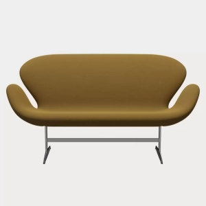 Sofa Swan Capture Dark Mustard 6401 Fritz Hansen