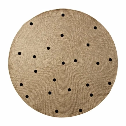 Dywan Okrągły Black Dots  Ferm Living różne warianty