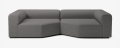 Sofa modułowa ANGLE 268 cm BOLIA  różne warianty 