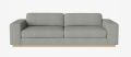 Sofa 3-osobowa SEPIA podstawa czarna BOLIA 