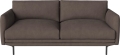 Sofa 2-osobowa LOMI srebrne nogi BOLIA 