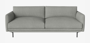 Sofa 2,5-osobowa LOMI czarne nogi BOLIA 