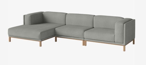 Sofa modułowa 7 COSY dąb olejowany  BOLIA 