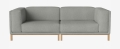 Sofa modułowa 3 COSY dąb olejowany BOLIA 