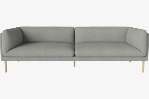 Sofa 3-osobowa PASTE czarny dąb BOLIA  
