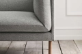 Sofa 3-osobowa PASTE dąb bielony BOLIA 