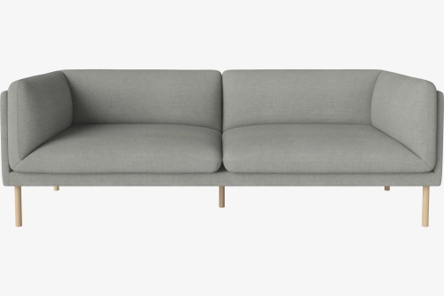 Sofa 2,5-osobowa PASTE czarny dąb BOLIA  