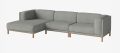Sofa modułowa 7 COSY ciemny dąb BOLIA 