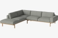 Sofa 6-osobowa otwarta ELTON lewa BOLIA różne warianty