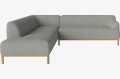 Sofa 6-osobowa otwarta CARO lewa BOLIA różne warianty 