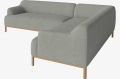 Sofa 5-osobowa narożna CARO prawa BOLIA różne warianty 