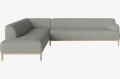 Sofa 7-osobowa otwarta CARO lewa BOLIA różne warianty