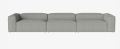 Sofa modułowa 10 COSIMA 420 cm BOLIA różne warianty
