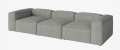 Sofa modułowa 4 COSIMA 330 cm BOLIA różne warianty 