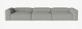 Sofa modułowa 3 COSIMA 420 cm BOLIA różne warianty