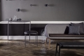 Sofa / ławka 2-osobowa DINE czarny dąb BOLIA   