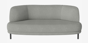 Sofa 2-osobowa GRACE nogi dąb bielony BOLIA 