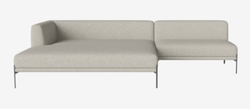 Sofa modułowa 13 CAISA nogi szara stal BOLIA 