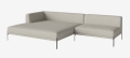 Sofa modułowa 13 CAISA nogi szara stal BOLIA 