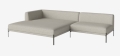 Sofa modułowa 13 CAISA nogi czarna stal BOLIA 