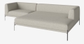 Sofa modułowa  12 CAISA nogi szara stal BOLIA  