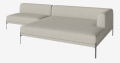 Sofa  modułowa 14 CAISA nogi szara stal BOLIA 