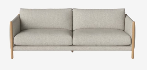 Sofa 2,5 osobowa HAYDEN dąb naturalny olejowany BOLIA   