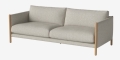Sofa 2,5 osobowa HAYDEN dąb naturalny olejowany BOLIA   