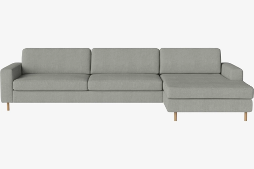Sofa 4-osobowa z szezlongiem SCANDINAVIA prawa BOLIA  różne warianty  