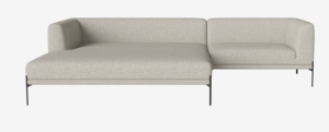 Sofa modułowa 11 CAISA nogi czarna stal BOLIA  różne warianty