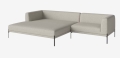 Sofa modułowa 11 CAISA nogi czarna stal BOLIA  różne warianty