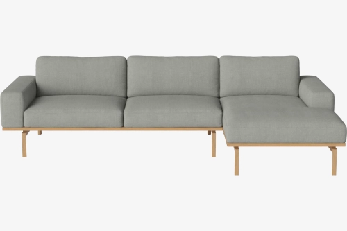 Sofa 3,5-osobowa z szezlongiem ELTON prawa BOLIA  różne warianty  