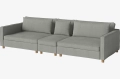 Sofa 3-modułowa S MALIN 2 poduszki BOLIA  różne warianty 