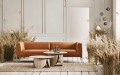 Sofa  modułowa 8 CAISA nogi czarna stal BOLIA  