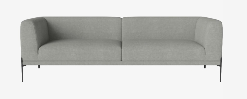 Sofa  modułowa 9 CAISA nogi czarna stal BOLIA 